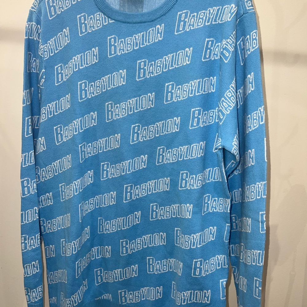 Babylon baby blue sweatshirt